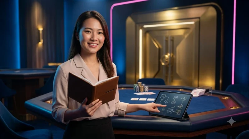 ban-baccarat-cao-cap-voi-cac-cua-cuoc-player-va-banker-minh-hoa-thuat-ngu-co-ban Bàn baccarat cao cấp với các cửa cược Player và Banker, minh họa thuật ngữ cơ bản