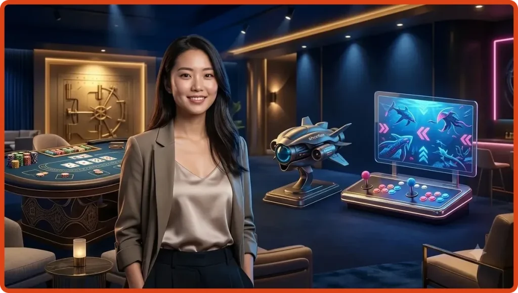 Giao diện trò chơi bắn cá sống động tại F8BET