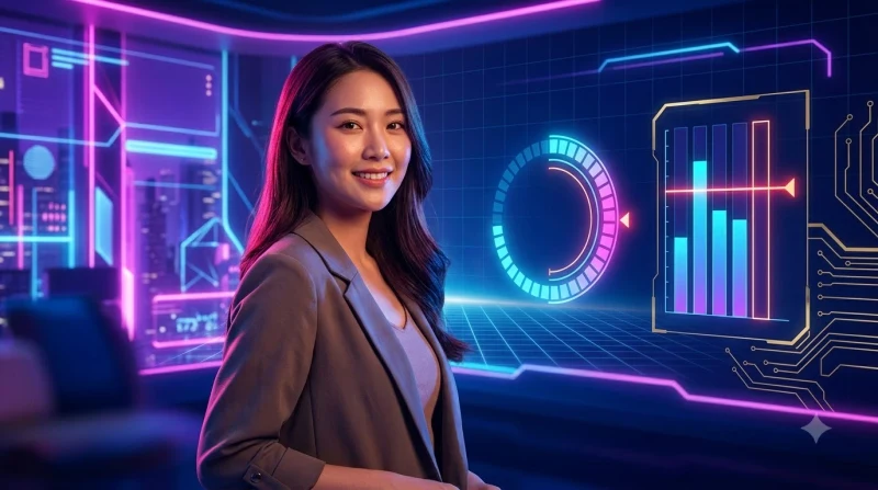 Bàn tay nhấn nút dừng trên giao diện số với biểu tượng đồng hồ và ví, thể hiện giới hạn giải trí trực tuyến