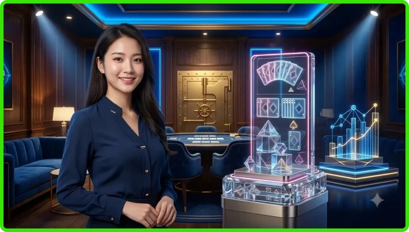 Hành động sắp xếp bài mậu binh trên bàn cược