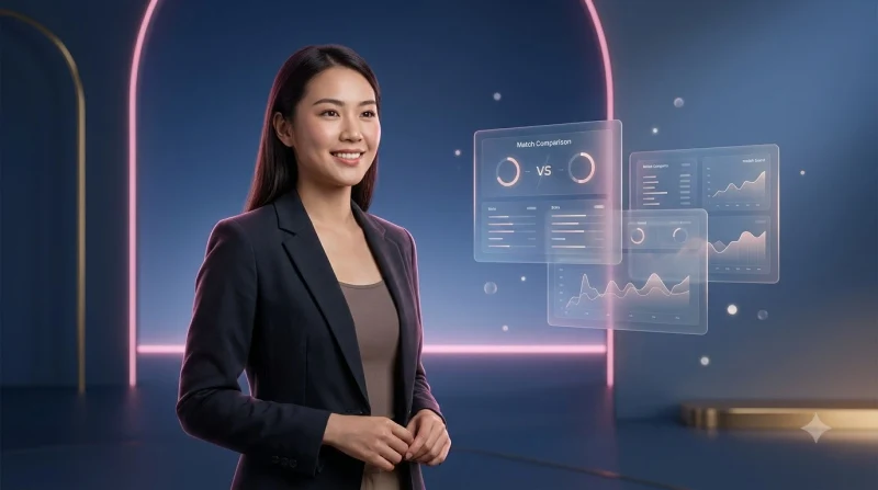 Minh họa ba loại kèo châu Á phổ biến với các tấm kính phát sáng