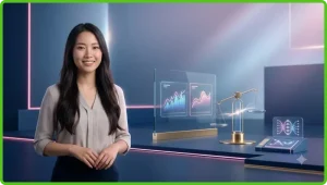 Minh họa bảng kèo châu Á với sân bóng và thẻ dữ liệu chấp phát sáng