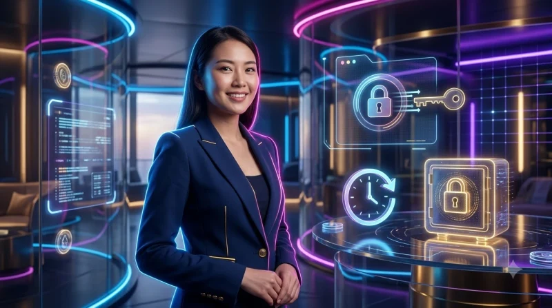 Minh họa lợi ích của việc đăng xuất tài khoản định kỳ