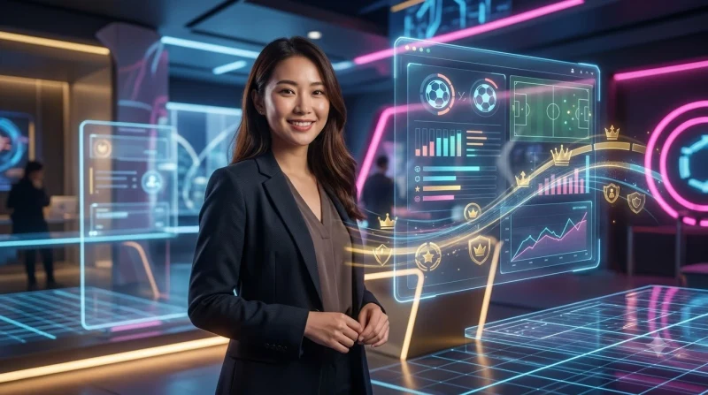 Người chơi điều chỉnh mức cược slot trên bảng điều khiển hiện đại tại F8BET