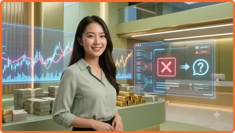 Smartphone hiển thị lỗi đặt cửa trong trò chơi trực tuyến với biểu tượng cảnh báo